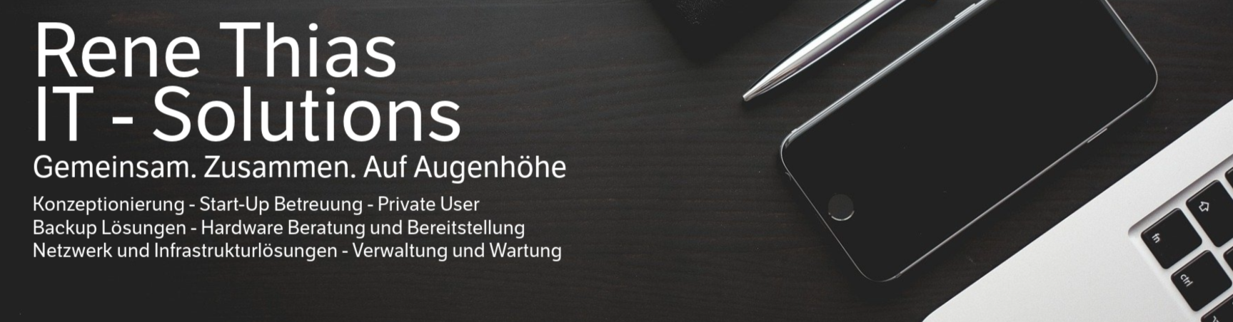 Rene Thias IT Solutions Banner